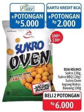 Promo Harga DUA KELINCI Kacang Sukro BBQ, Jagung Bakar, Bawang 100 gr - Alfamidi