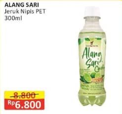 Promo Harga Alang Sari Minuman Cool Jeruk Nipis 300 ml - Alfamart