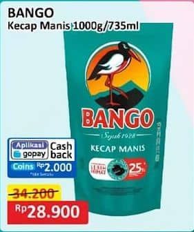 Promo Harga Bango Kecap Manis 735 ml - Alfamart