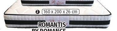 Promo Harga ROMANCE Mattrass Bonnel 160x200x26cm  - Lotte Grosir