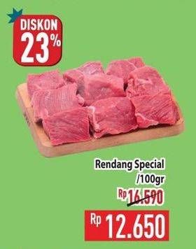 Promo Harga Daging Rendang Sapi per 100 gr - Hypermart