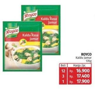 Promo Harga ROYCO Kaldu Rasa Jamur 170 gr - Lotte Grosir