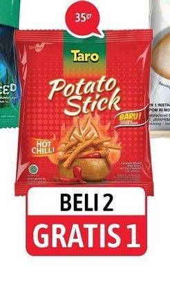 Promo Harga TARO Potato Stick 35 gr - Alfamidi