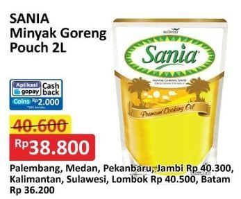 Promo Harga Sania Minyak Goreng 2000 ml - Alfamart