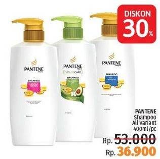 Promo Harga PANTENE Shampoo All Variants 400 ml - LotteMart