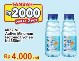 Promo Harga MIZONE Activ 350 ml - Indomaret