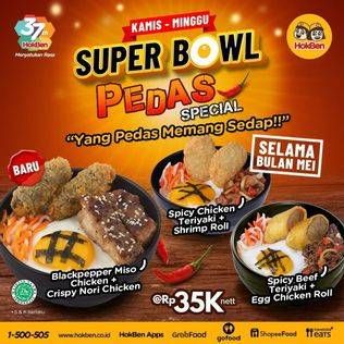 Promo Harga HokBen Super Bowl  - HokBen