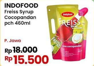 Promo Harga Freiss Syrup Cocopandan 460 ml - Indomaret