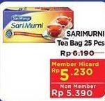 Promo Harga Sariwangi Teh Sari Murni 25 pcs - Hypermart