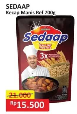 Promo Harga Sedaap Kecap Manis 700 ml - Alfamart