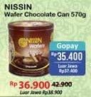 Promo Harga NISSIN Wafers Chocolate 570 gr - Alfamart