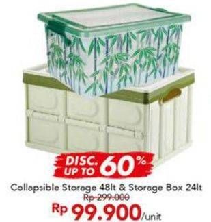 Promo Harga Collapsible Storage  - Carrefour