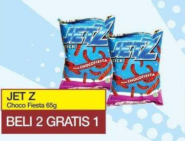 Promo Harga JETZ Stick Snack Chocofiesta per 2 pouch 65 gr - Yogya