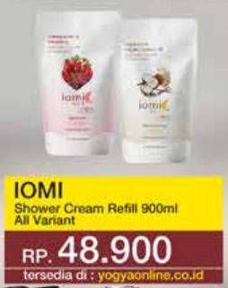 Promo Harga Iomi Shower Cream All Variants 900 ml - Yogya