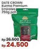 Promo Harga Date Crown Kurma Premium Emirates 250 gr - Indomaret