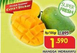 Promo Harga Mangga Indramayu per 100 gr - Superindo