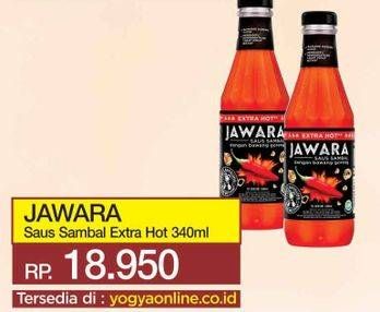 Promo Harga JAWARA Sambal Extra Hot 340 ml - Yogya