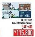 Promo Harga GREENFIELDS UHT per 40 pcs 125 ml - Hypermart