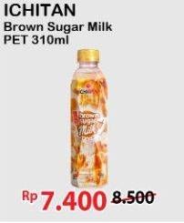 Promo Harga ICHITAN Brown Sugar Milk 310 ml - Alfamart