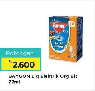 Promo Harga BAYGON Liquid Electric Refill Orange Blossom  - Alfamart
