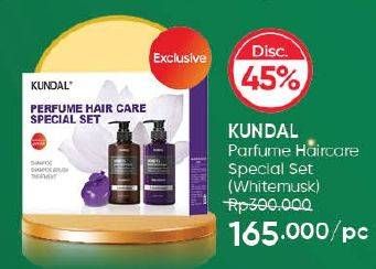 Kundal Honey & Macadamia Hydro-Intensive Protein Premium Hair Treatment/Pure Natural Balancing Refreshing Shampoo