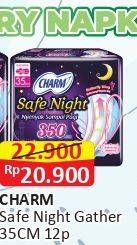 Promo Harga Charm Safe Night Gathers 35cm 12 pcs - Alfamart