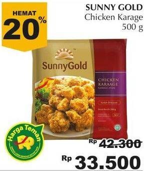 Promo Harga SUNNY GOLD Chicken Karaage 500 gr - Giant