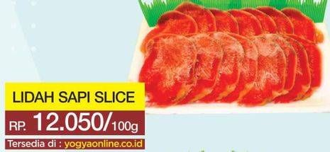 Promo Harga Lidah Sapi per 100 gr - Yogya