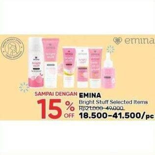 Promo Harga EMINA Bright Stuff Selected Items  - Indomaret