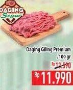 Promo Harga Daging Giling Sapi Premium per 100 gr - Hypermart