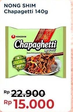 Promo Harga Nongshim Chapagetti Chajang Noodle 140 gr - Indomaret