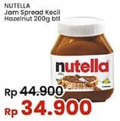 Promo Harga Nutella Jam Spread Chocolate Hazelnut 200 gr - Indomaret