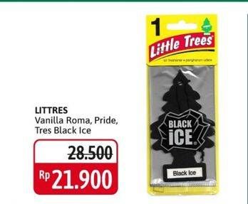 Promo Harga LITTLE TREES Assorted Freshner Vanillaroma, Vanilla Pride, Black Ice 1 pcs - Alfamidi