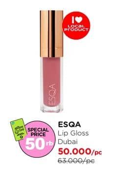 Promo Harga ESQA Lip Gloss Dubai 2 ml - Watsons