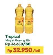 Promo Harga Tropical Minyak Goreng 2000 ml - TIP TOP