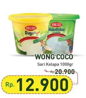 Promo Harga Wong Coco Nata De Coco Cocopandan 1000 gr - Hypermart