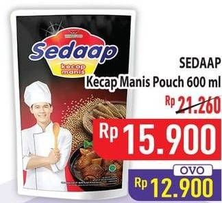 Promo Harga Sedaap Kecap Manis 600 ml - Hypermart