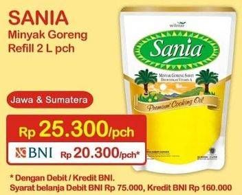 Promo Harga SANIA Minyak Goreng 2 ltr - Indomaret