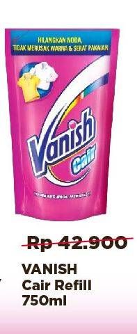 Promo Harga Vanish Penghilang Noda Cair Pink 750 ml - Alfamidi