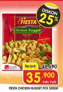 Promo Harga FIESTA Naget 500 gr - Superindo