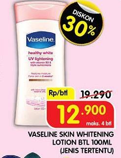 Promo Harga VASELINE Intensive Care 100 ml - Superindo