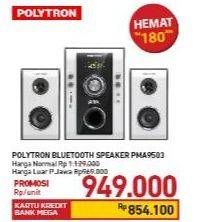 Promo Harga POLYTRON Multimedia Speaker PMA 9503  - Carrefour