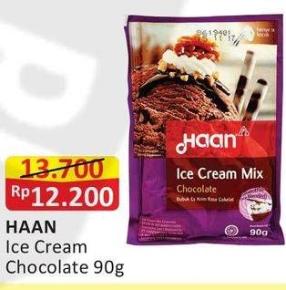 Promo Harga HAAN Ice Cream Mix Chocolate 90 gr - Alfamart