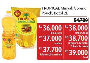 Promo Harga Tropical Minyak Goreng  - Alfamidi