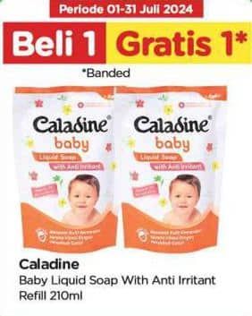 Caladine Baby Liquid Soap Anti Irritant 210 ml Beli 1 Gratis 1