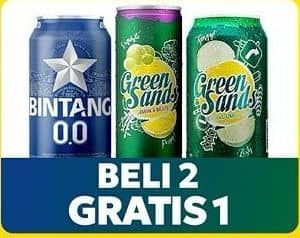 Promo Harga Bintang/Green Sand Soda  - Indomaret