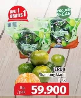 Promo Harga Jeruk Shantang Madu per 1000 gr - Lotte Grosir