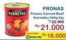 Promo Harga Pronas Kornetku Corned Beef 340 gr - Indomaret