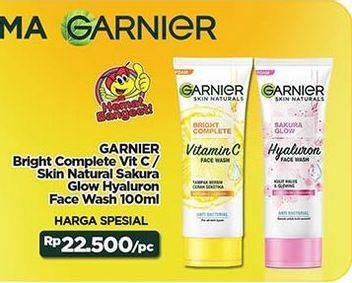 Promo Harga Garnier Facial Wash  - Indomaret