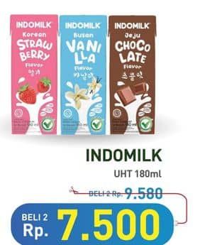 Promo Harga Indomilk Korean Series 180 ml - Hypermart